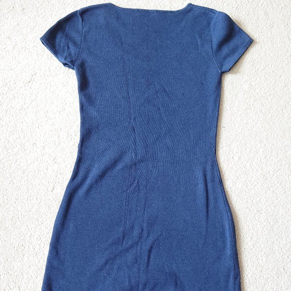 Stretchy Knit Bodycon Dress - Picture 4 of 10